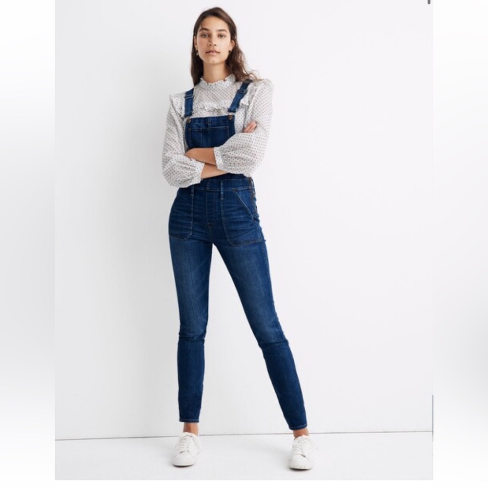 Madewell Skinny Overalls - Size M